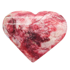 Red Moonstone Heart # 166