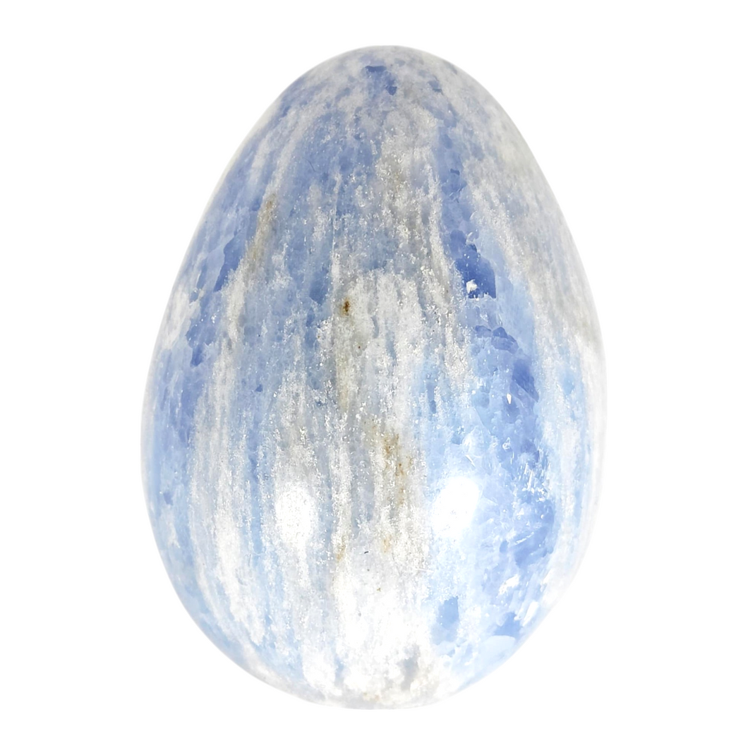 Blue Calcite Egg # 181