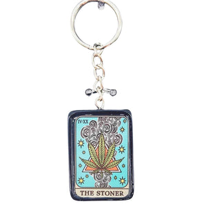 "The Stoner" Tarot Keyring