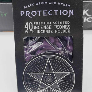 Black Magic Incense Cones