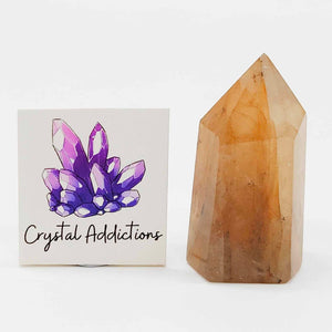 Dendritic Quartz + Golden Healer Point # 92