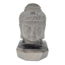 Load image into Gallery viewer, Silver Sheen Obsidian Buddha # 159
