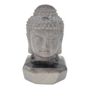 Silver Sheen Obsidian Buddha # 159