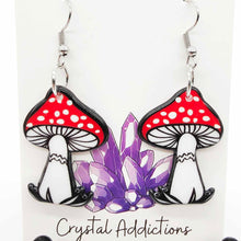 Load image into Gallery viewer, Mystic Mushroom Earrings
