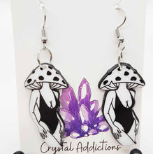 Load image into Gallery viewer, Mystic Mushroom Earrings
