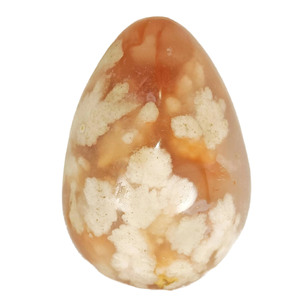 Flower Agate Egg # 196