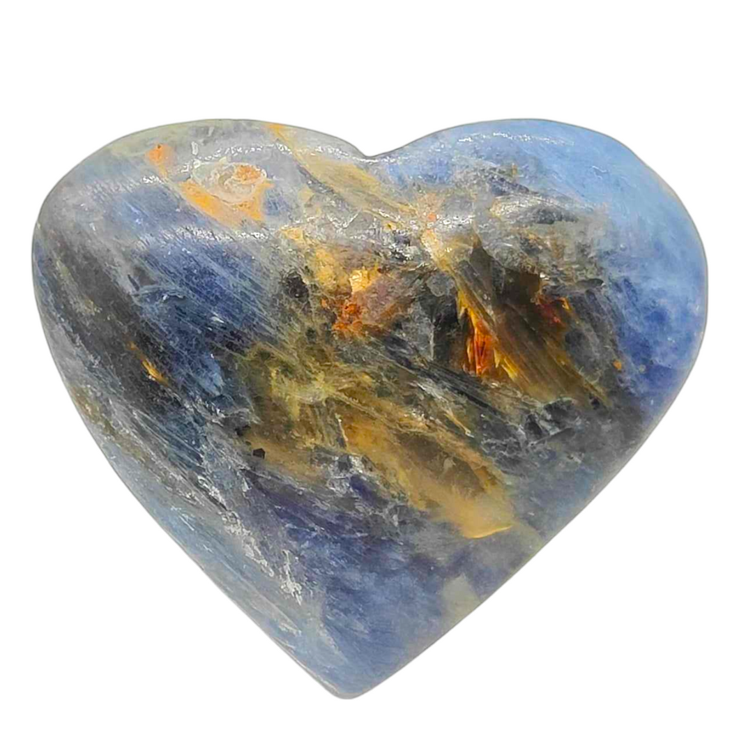 Blue Kyanite Heart # 156