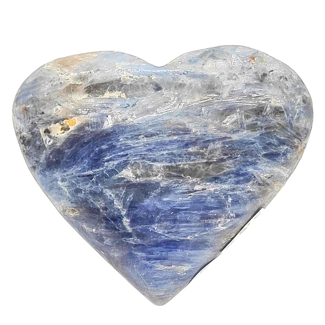 Blue Kyanite Heart # 47