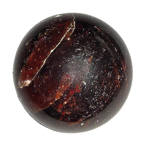 Garnet Sphere with Star # 144