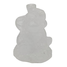 Load image into Gallery viewer, Clear Quartz Sitting Elephant # 71
