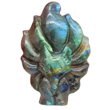 Load image into Gallery viewer, Labradorite Nine Tailed Fox # 80
