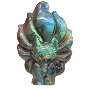 Labradorite Nine Tailed Fox # 80