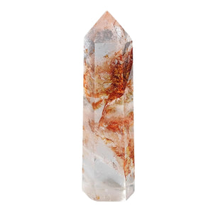 Fire Quartz Point # 114