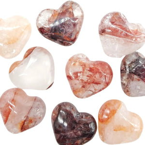 Fire Quartz Hearts