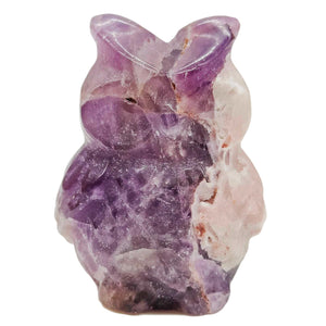 Chevron Amethyst Owl # 43