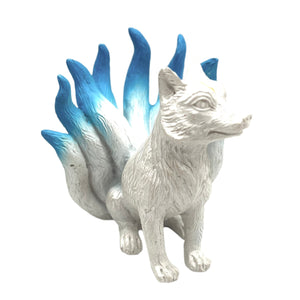 Resin Nine Tail Fox Sphere Stand