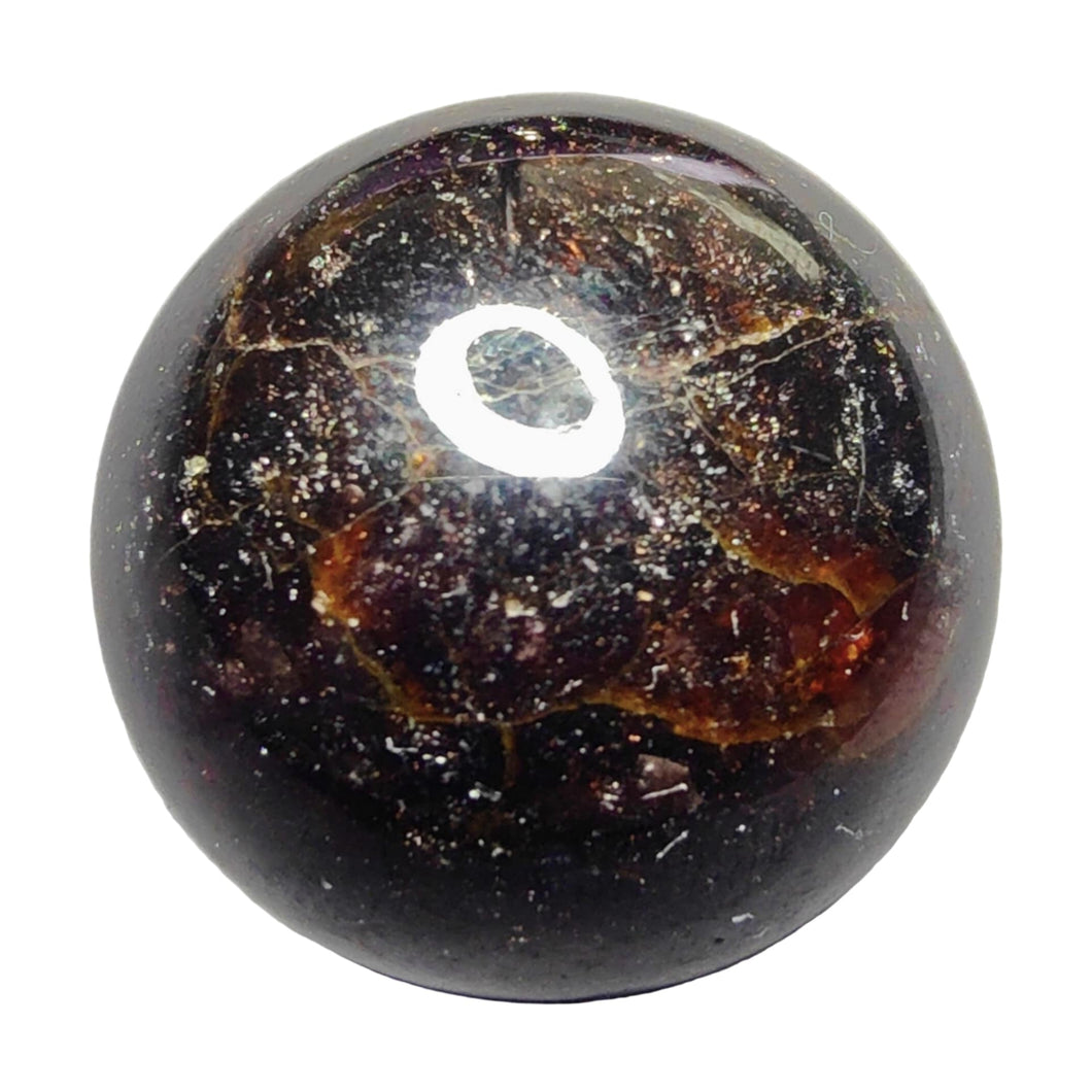Garnet Sphere with Star # 123