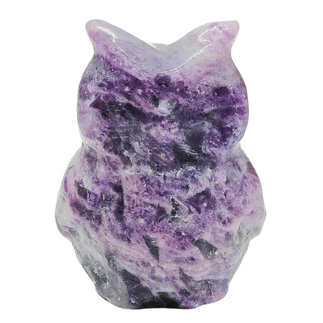 Lepidolite Owl # 46