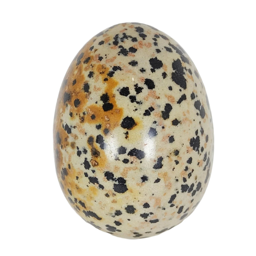 Dalmatian Jasper Egg # 158