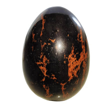 Load image into Gallery viewer, Mahogany Obsidian Egg # 168
