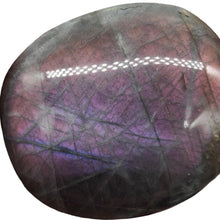 Load image into Gallery viewer, Labradorite Purple Palmstones
