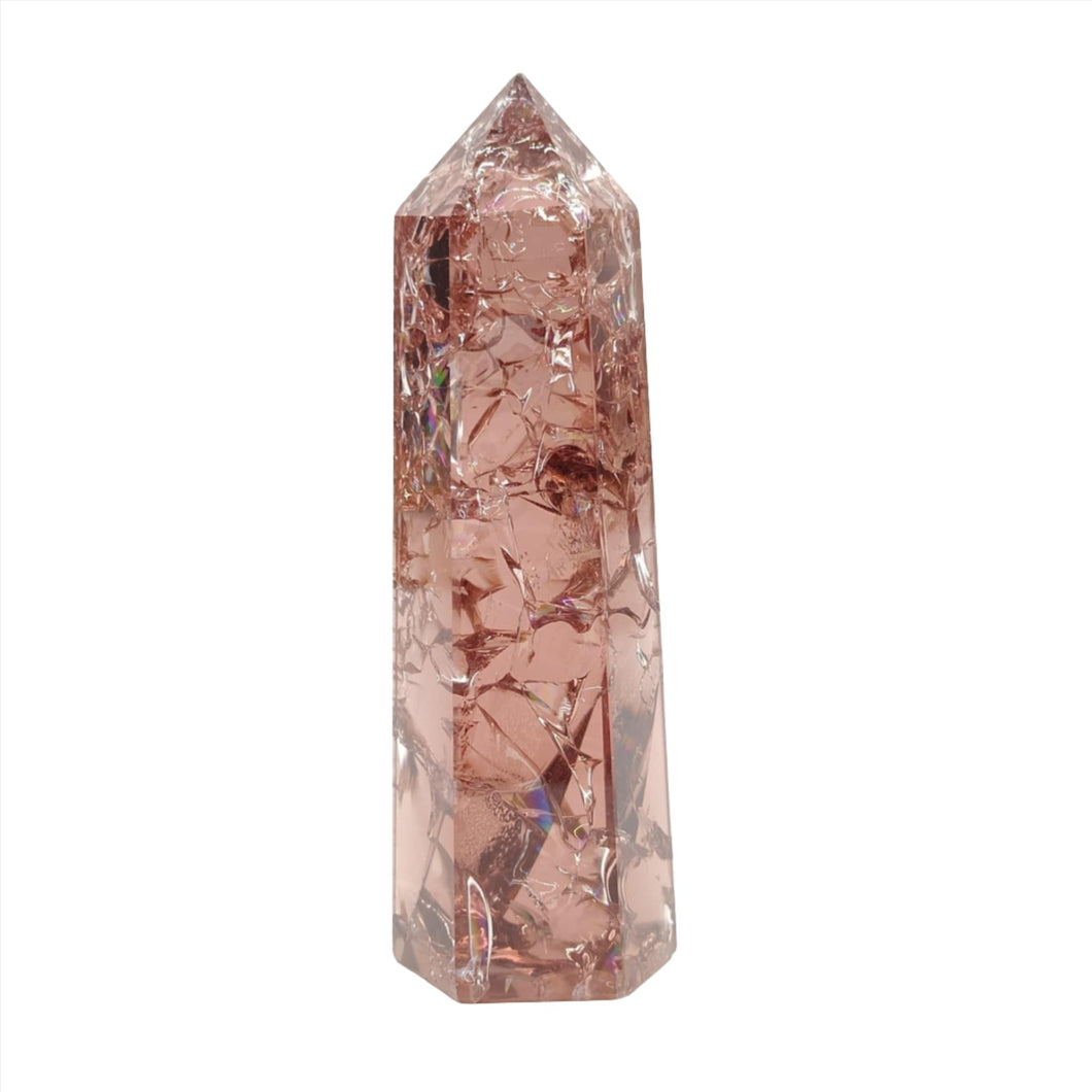 Fire & Ice Quartz Maroon Point # 177