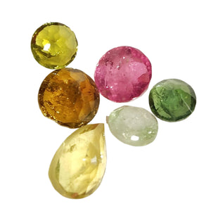 Watermelon Tourmaline Gemstone Pack # 156