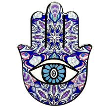 Load image into Gallery viewer, Hamsa Hand Ceramic Coaster
