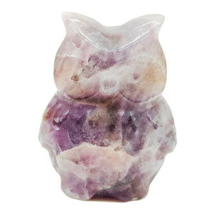 Chevron Amethyst Owl # 44