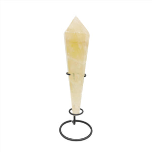 Citrine Wand + Stand # 135