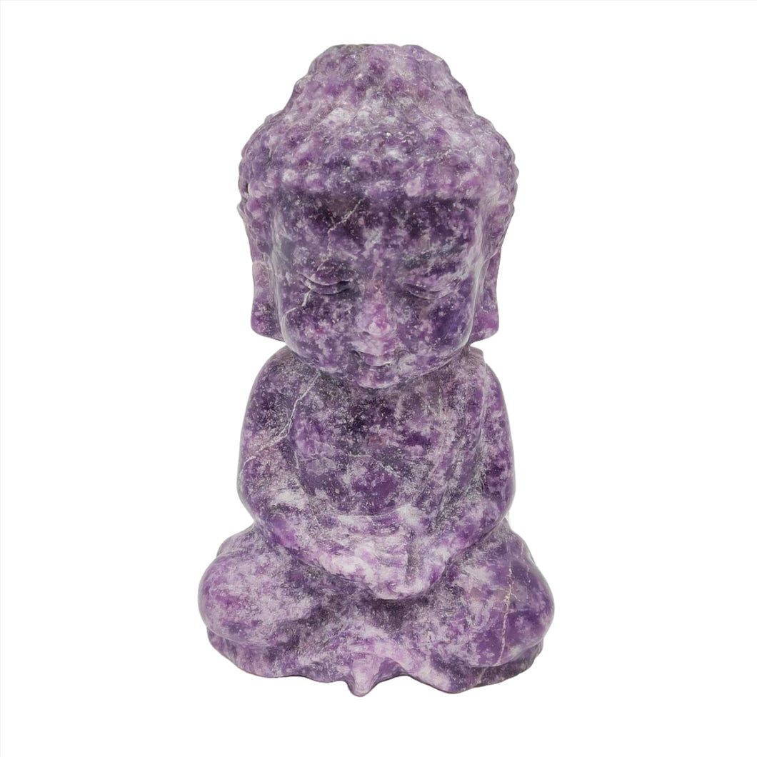 Lepidolite Buddha # 113