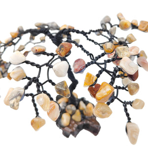 Crazy Lace Agate Chip Tree