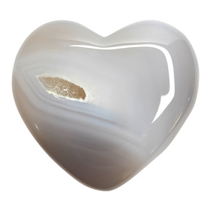 Druzy Agate Heart # 171