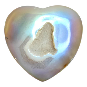 Aura Agate Heart # 26