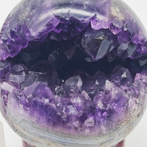 Amethyst Geode Sphere # 72