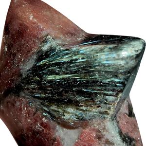 Arfvedsonite + Garnet  Star # 125