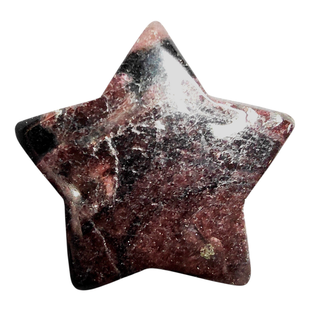 Arfvedsonite + Garnet  Star # 179