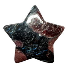 Load image into Gallery viewer, Arfvedsonite + Garnet  Star # 43
