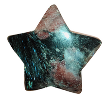 Load image into Gallery viewer, Arfvedsonite + Garnet  Star # 43
