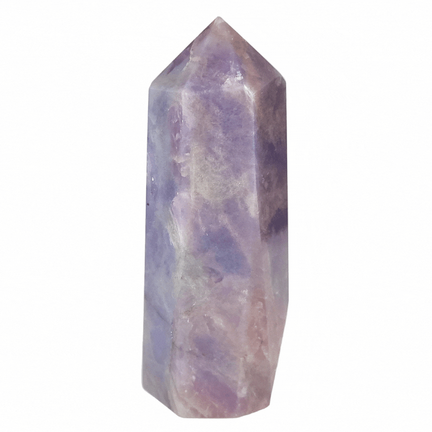 Blue Rose Quartz Point # 89