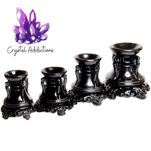 Load image into Gallery viewer, Black Resin Sphere Stands
