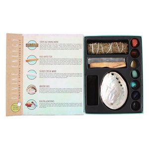 Divine Energy - Smudge & Stone Wellness Kit