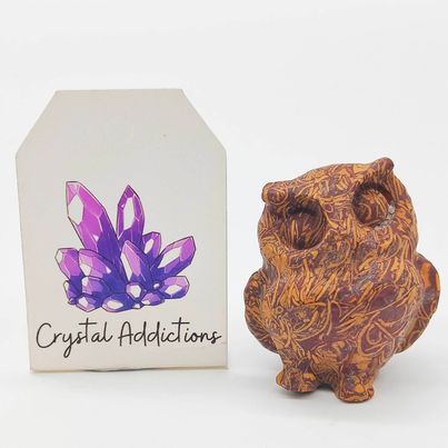 Calligraphy Jasper Owl # 23