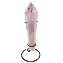 Load image into Gallery viewer, Amethyst Wand + Stand # 130
