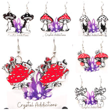 Load image into Gallery viewer, Mystic Mushroom Earrings
