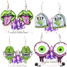 Load image into Gallery viewer, Zombie Earrings
