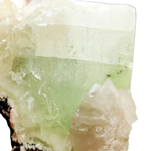 Green Apophyllite + Stilbite Cluster # 174
