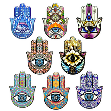 Load image into Gallery viewer, Hamsa Hand Ceramic Coaster
