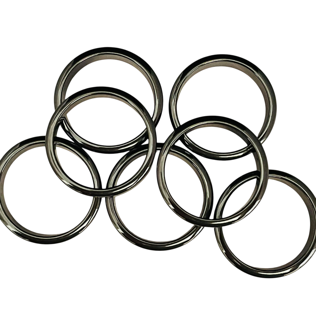 Hematite Rings