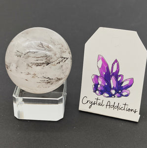 Dendritic Quartz Sphere # 93